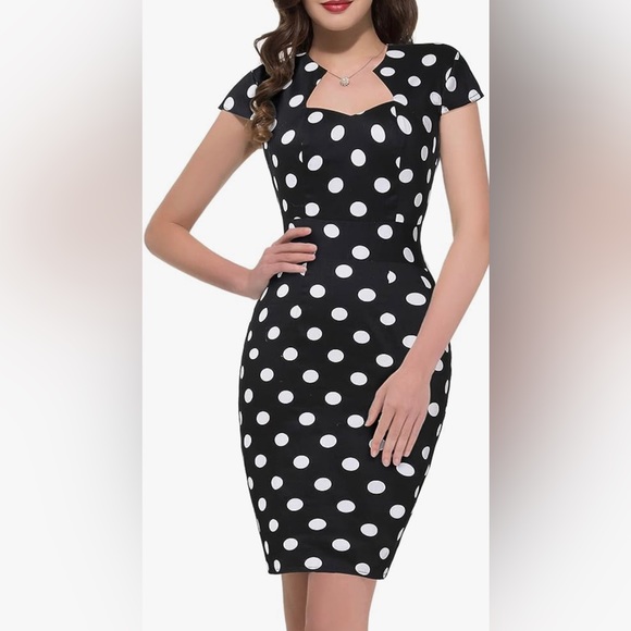 Grace Karin Dresses & Skirts - Grace Karin polka dot dress